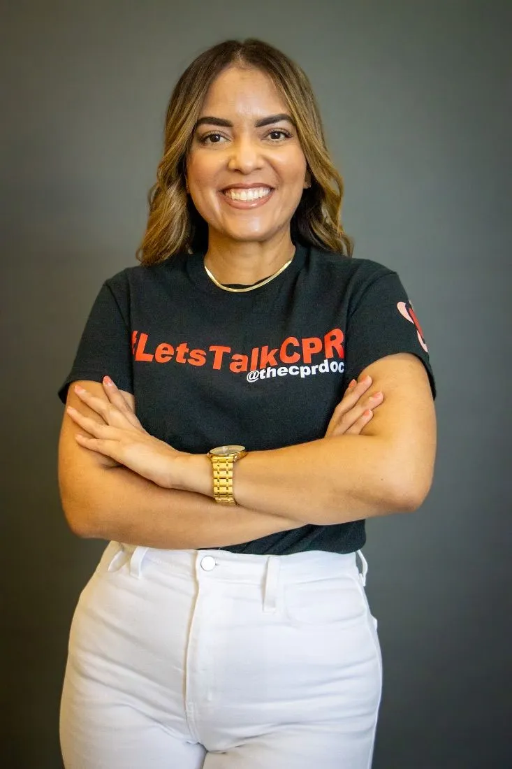Dagmarie, lead instructor at The CPR Doc